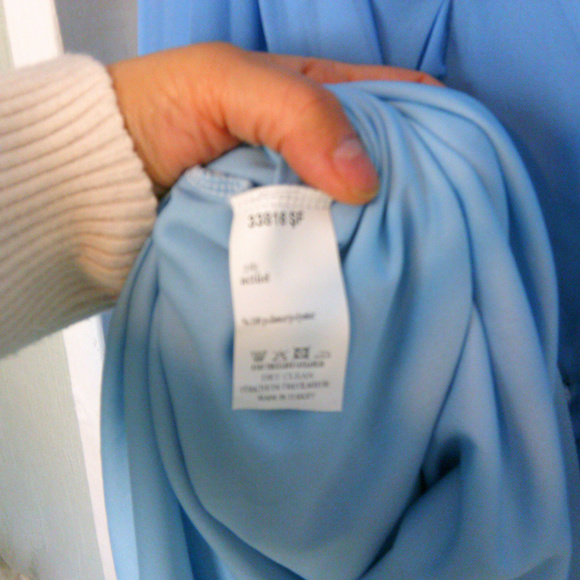 🍩 Sheer Chiffon Ruffle Tea Dress M - Picture 6 of 6